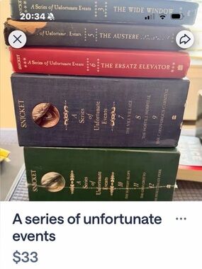 A Series of Unfortunate Events Boxed Set - Colorful Hardcover Collection